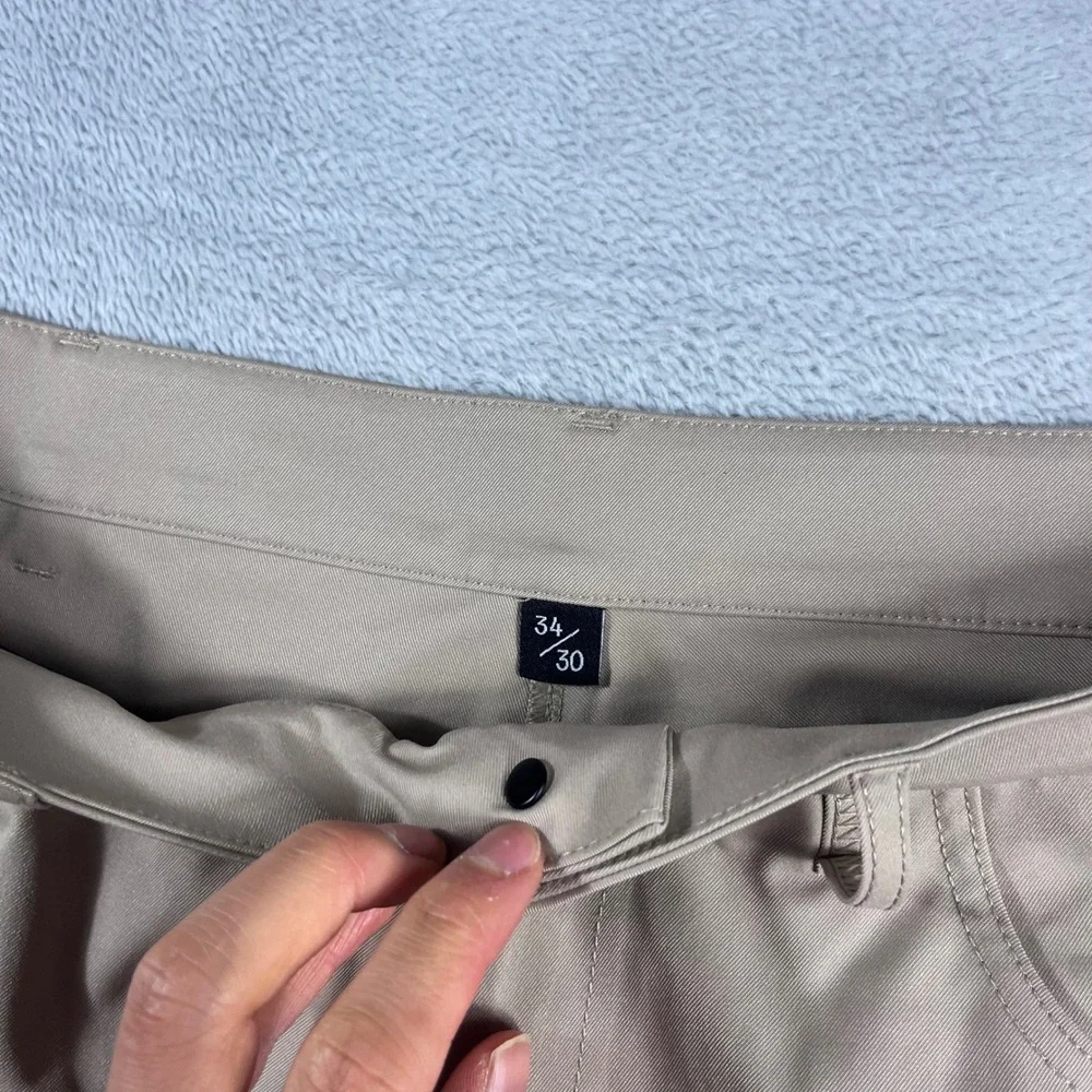 Public Rec All Day Every Day Pants Mens 34x30 Khaki Tan Performance Trousers